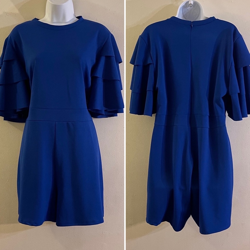 Tiered Ruffle Detail Romper - Picture 8 of 9